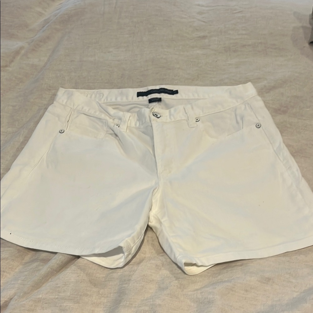 Classic White Women's Shorts